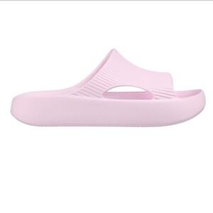 New CALIA Women's Molded Slide Luminous Pink Size 6 Comfort Pillow Slides